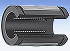 LBOH High Capacity Self Aligning Ball Bushing Open Inch Series LBOH High Capacity Self Aligning Ball Bushing Open Inch Series
