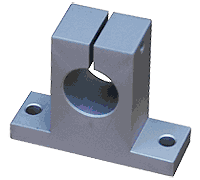 ES-A series Round Rail Aluminum End Support Blocks