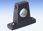 ES-S series Round Rail Steel End Support Block